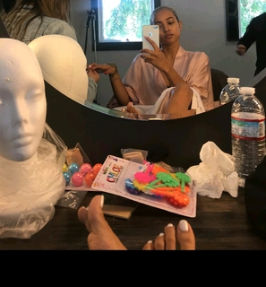 Karrueche Tran feet photo thumbnail