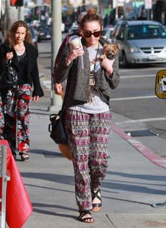 Miley Cyrus feet photo thumbnail