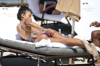 Karrueche Tran feet photo thumbnail