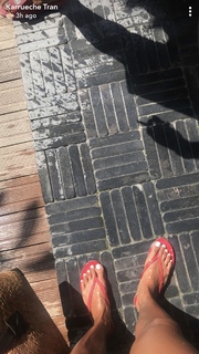 Karrueche Tran feet photo thumbnail