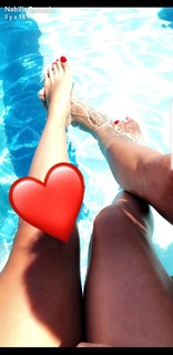 Nabilla Benattia feet photo thumbnail