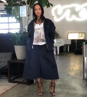 Karrueche Tran feet photo thumbnail