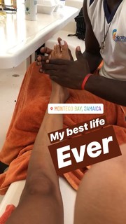 Draya Michele feet photo thumbnail