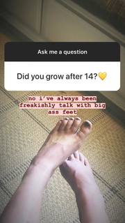 Paris Jackson feet photo thumbnail