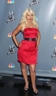 Christina Aguilera feet photo thumbnail