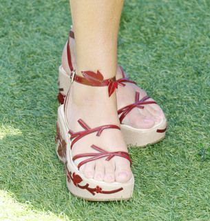 Tori Spelling feet photo thumbnail