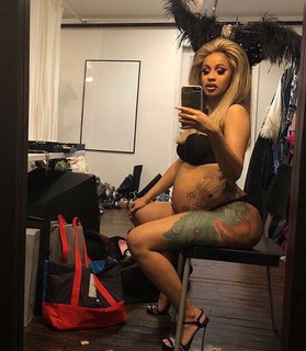 Cardi B feet photo thumbnail