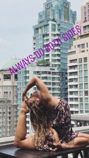 Kino MacGregor feet photo thumbnail