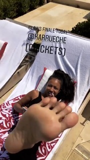 Karrueche Tran feet photo thumbnail