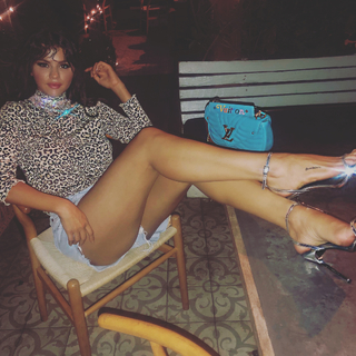Selena Gomez feet photo thumbnail