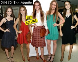 Lily Collins feet photo thumbnail