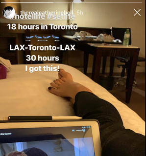 Catherine Bell feet photo thumbnail