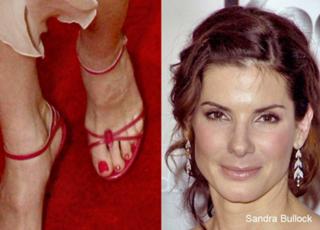 Sandra Bullock feet photo thumbnail