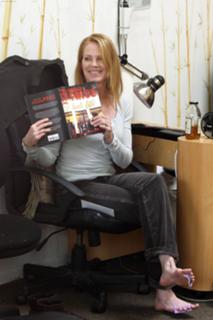 Marg Helgenberger feet photo thumbnail