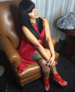 Cardi B feet photo thumbnail