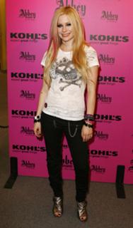 Avril Lavigne feet photo thumbnail