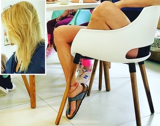 Nicole Neumann feet photo thumbnail