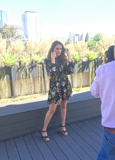 Dulce María feet photo thumbnail