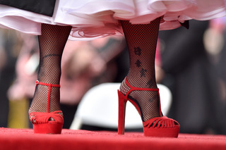 Pink feet photo thumbnail