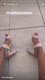 Maya Jama feet photo thumbnail