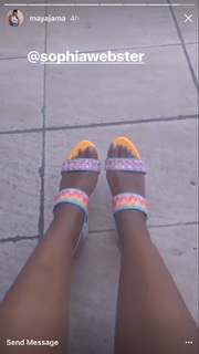 Maya Jama feet photo thumbnail