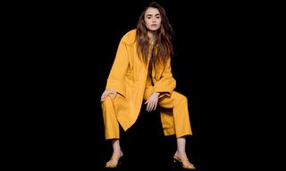 Lily Collins feet photo thumbnail