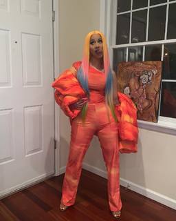 Cardi B feet photo thumbnail
