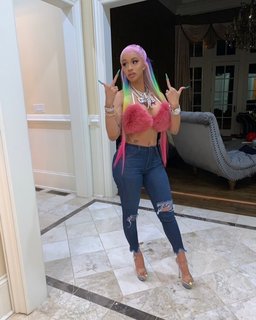 Cardi B feet photo thumbnail