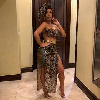Cardi B feet photo thumbnail