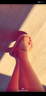 Nabilla Benattia feet photo thumbnail