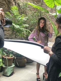 Dulce María feet photo thumbnail