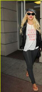 Christina Aguilera feet photo thumbnail