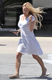 Pamela Anderson feet photo thumbnail