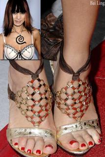 Bai Ling feet photo thumbnail