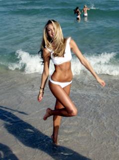 Candice Swanepoel feet photo thumbnail