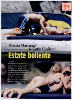 Alessia Marcuzzi feet photo thumbnail