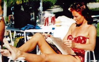 Anni-Frid Lyngstad feet photo 2