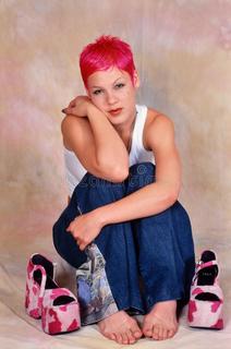 Pink feet photo thumbnail