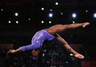 Simone Biles feet photo thumbnail