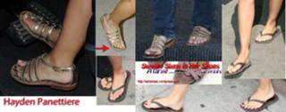 Hayden Panettiere feet photo thumbnail