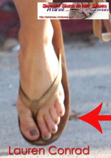 Lauren Conrad feet photo thumbnail