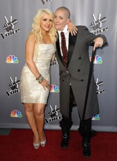 Christina Aguilera feet photo thumbnail
