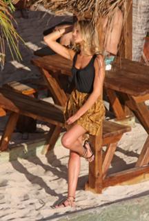 Candice Swanepoel feet photo thumbnail