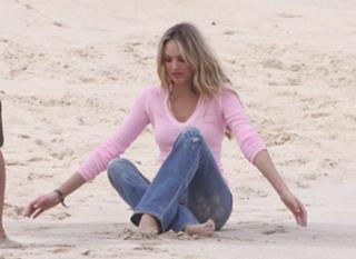 Candice Swanepoel feet photo thumbnail