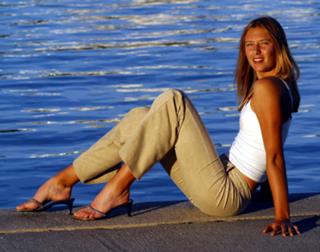 Maria Sharapova feet photo thumbnail