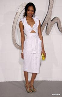 Zoe Saldana feet photo thumbnail