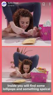 Sofie Dossi feet photo thumbnail