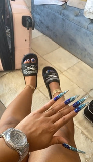 Cardi B feet photo thumbnail