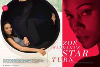 Zoe Saldana feet photo thumbnail