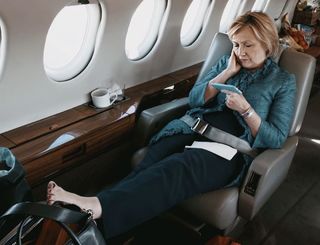 Hillary Clinton feet photo 5
